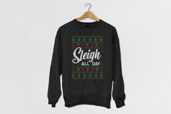 10 Ugly Christmas Sweater Designs for Festive T-Shirt Graphics