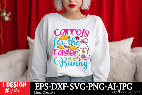Carrots for the Easter Bunny: A T-Shirt Design Gem