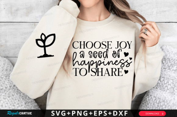 Choose Joy SVG: A Versatile Graphic for T-Shirt Designs