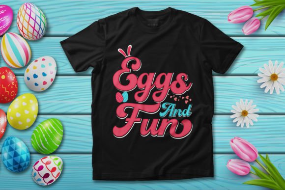 Easter T-Shirt Design: A Vibrant Addition to Your Graphics