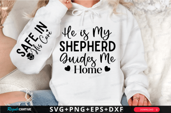 He is My Shepherd: A Versatile Embroidery Design