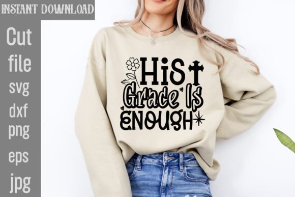 His Grace is Enough SVG: A Versatile Embroidery Design