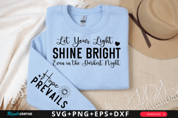 Let Your Light Shine Bright: A Versatile SVG for T-Shirt Designs