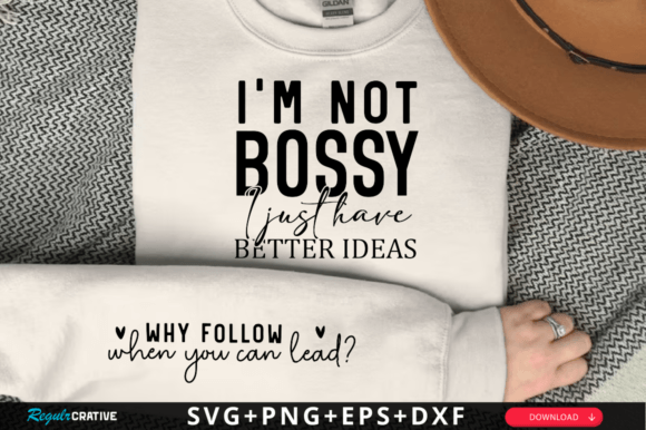 Review: I m Not Bossy, I Just Have Bible SVG for T-Shirt Designs and Graphics
