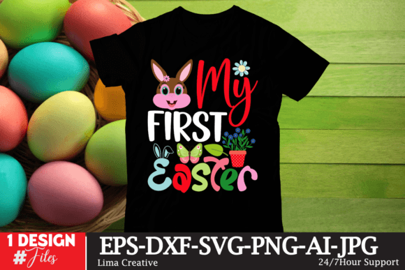 Review: My First Easter T-Shirt Graphics for Digital Sellers
