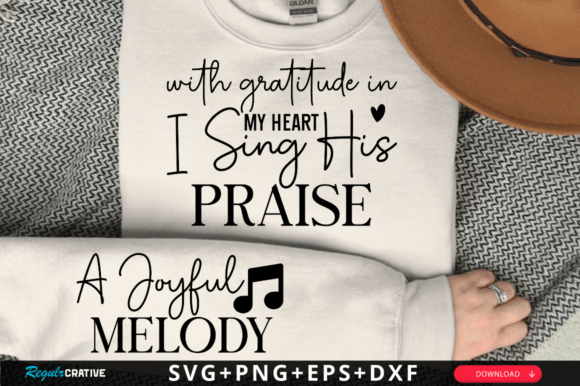 With Gratitude in My Heart: A Versatile T-Shirt Design